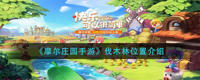 摩尔庄园手游伐木林在哪_伐木林位置介绍