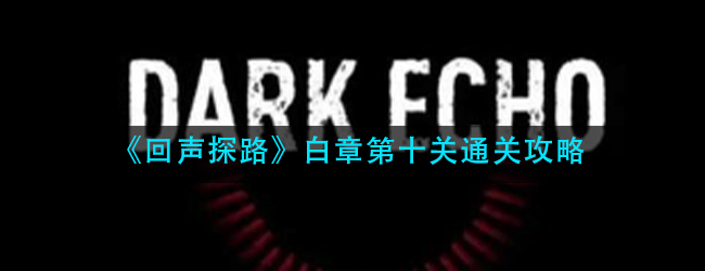 回声探路白章第十关怎么过-白章第十关通关攻略