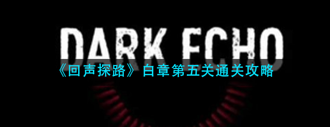 回声探路白章第五关怎么过-白章第五关通关攻略