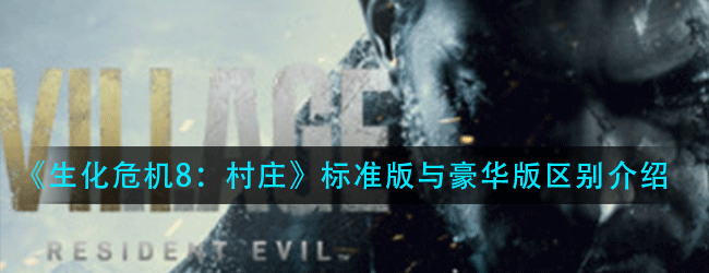 生化危机8：村庄标准版与豪华版有什么区别-标准版与豪华版区别介绍