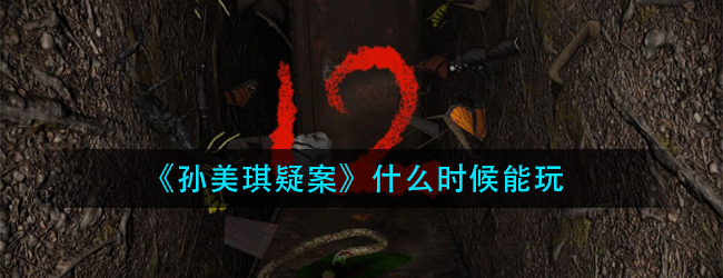 孙美琪疑案什么能玩-孙美琪疑案测试时间介绍