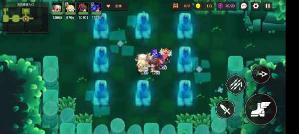 坎公骑冠剑噩梦主线1-4森林边境怎么过-噩梦主线1-4森林边境全收集通关指南
