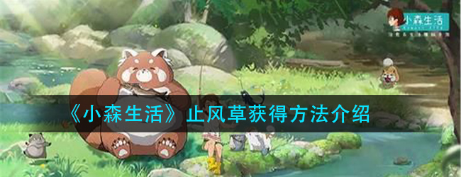 小森生活止风草在哪里刷新-止风草获得方法介绍