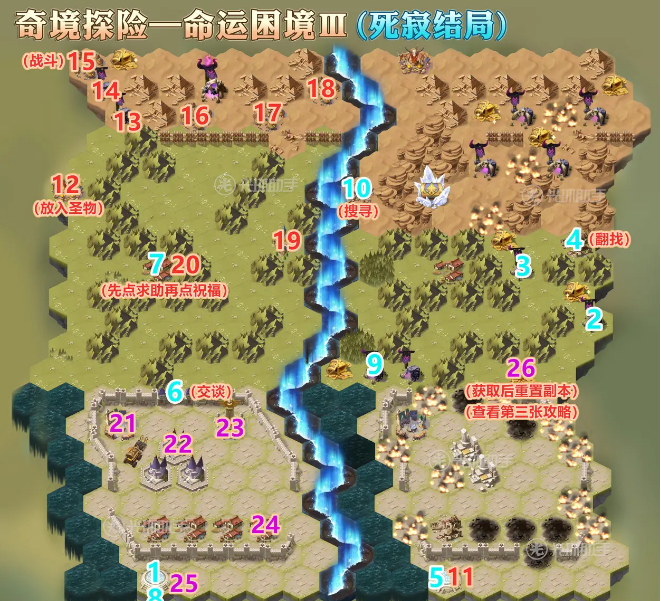 剑与远征命运困境3怎么打-命运困境3死寂结局攻略