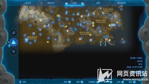 《塞尔达传说王国之泪》全地图神庙位置一览