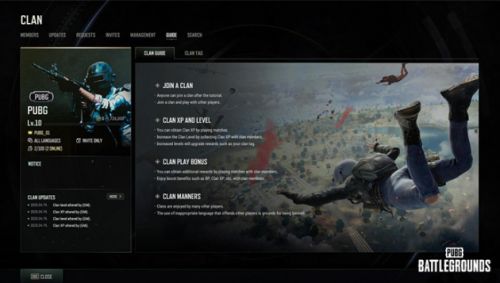 KRAFTON宣布23.2版本《绝地求生》增加公会系统