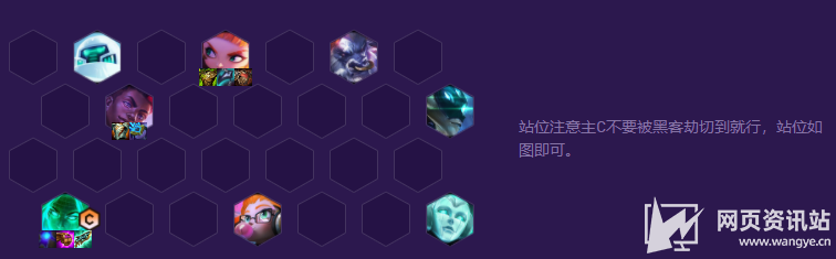 《云顶之弈》s8赛季黑客乐芙兰主C最强阵容搭配