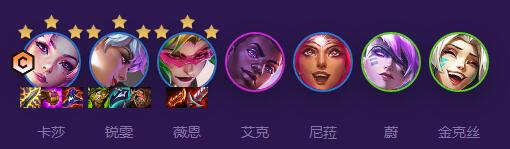 《云顶之奕》s8拼多多情报特工最强阵容搭配站位及出装