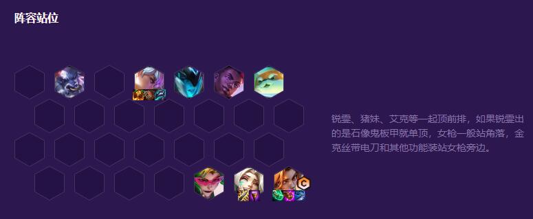 云顶之奕s8幻灵女枪最强阵容搭配站位及出装2023